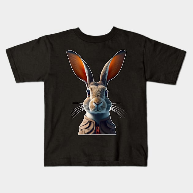 Rabbit Kids T-Shirt by Double You Store